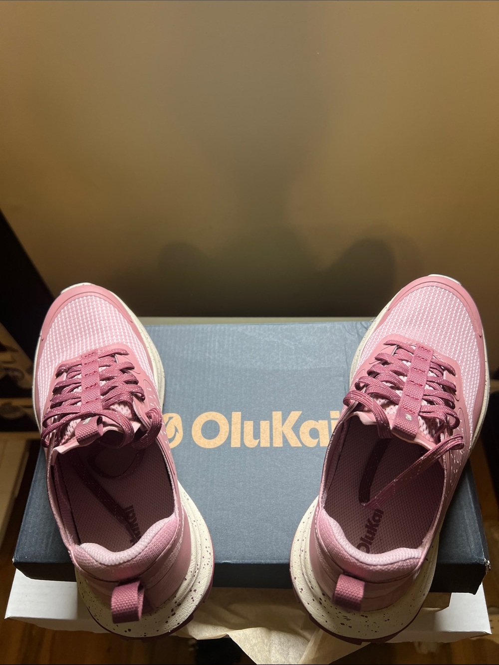 OluKai Maliki Coral Rose Women's Athletic Sneakers